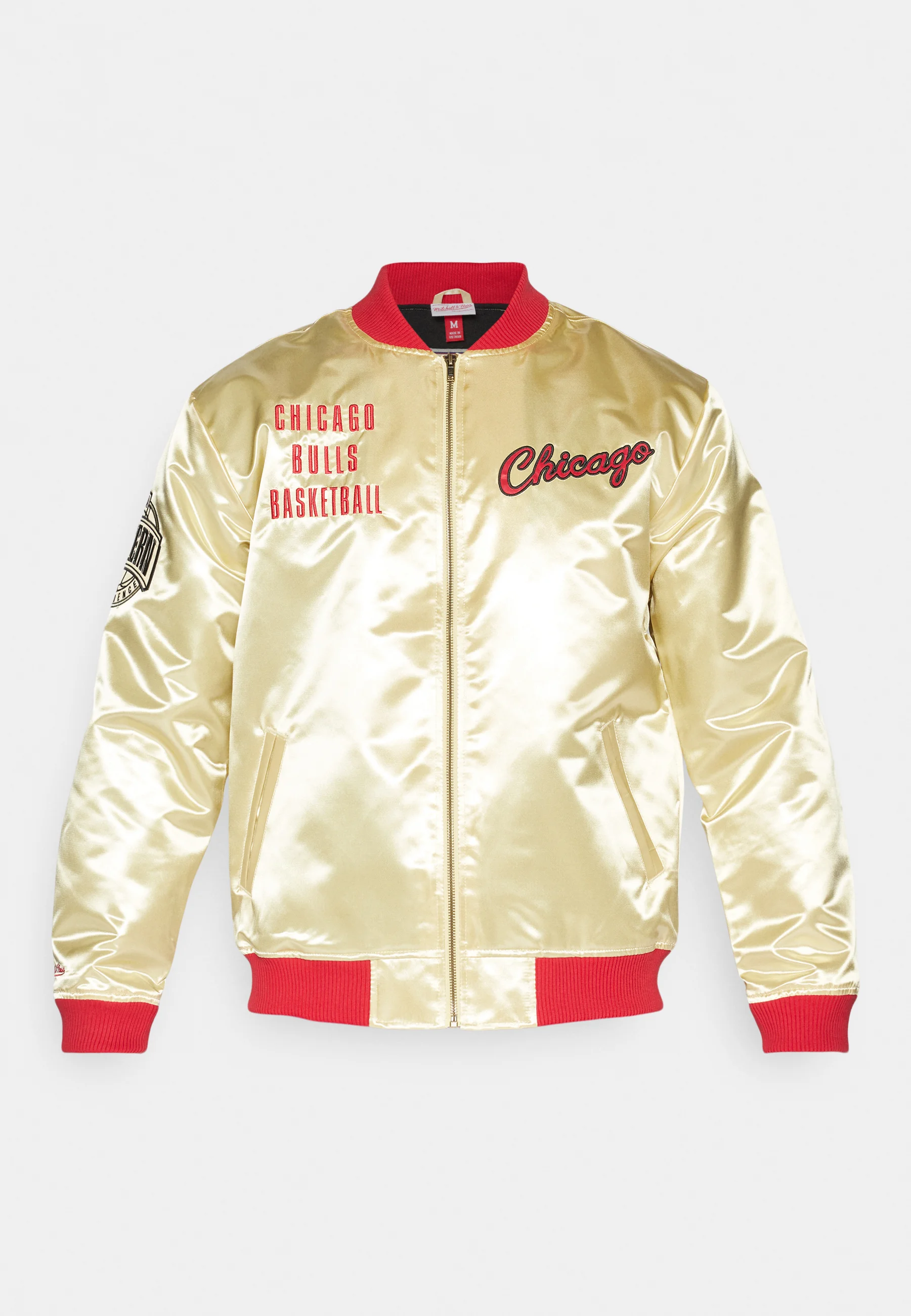 Mitchell & Ness NBA CHICAGO BULLS TEAM CHAQUETA LIGERA - Chaqueta bomber