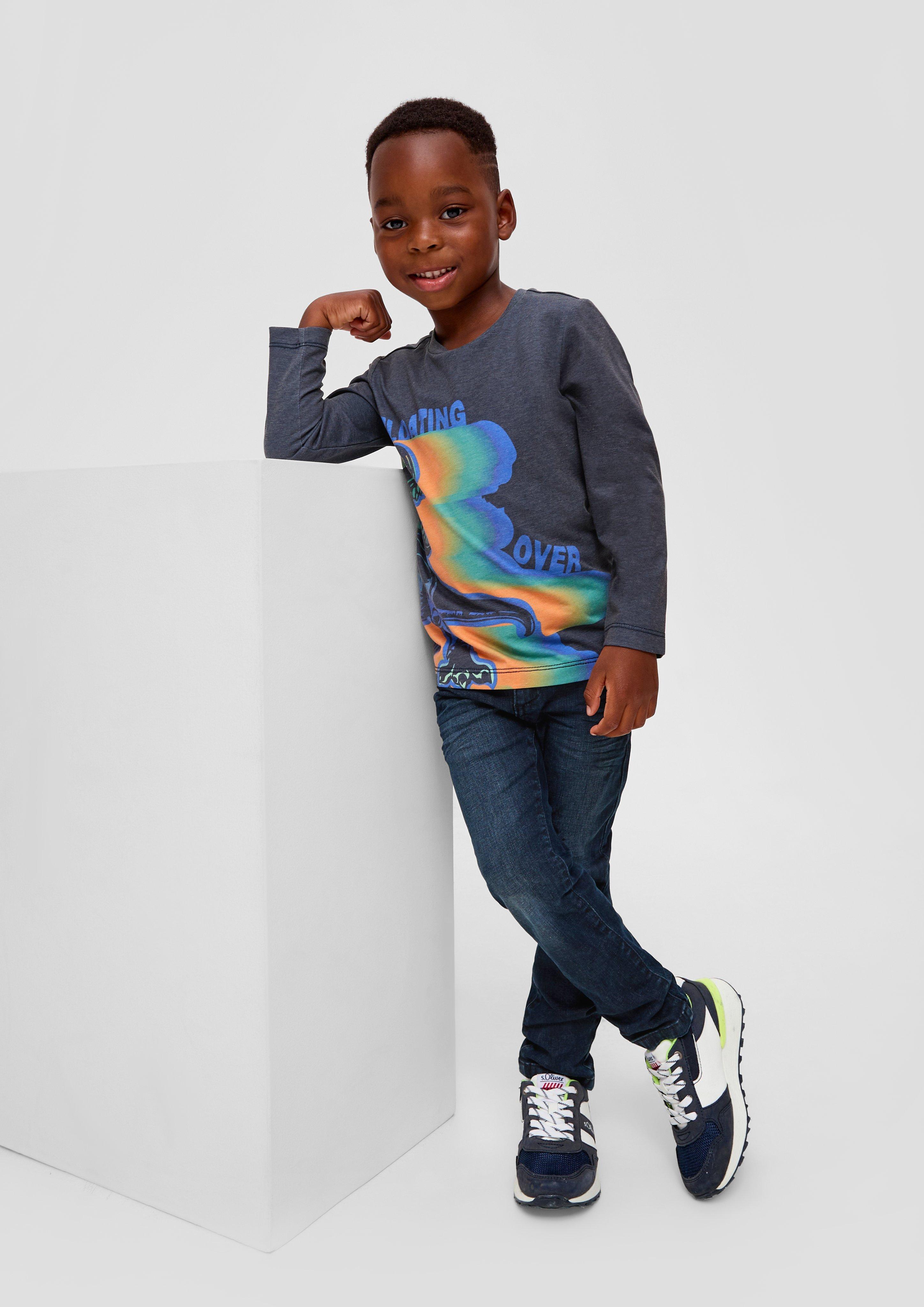 Langarmshirt mit umlaufendem Grafikprint  2134102-59D1