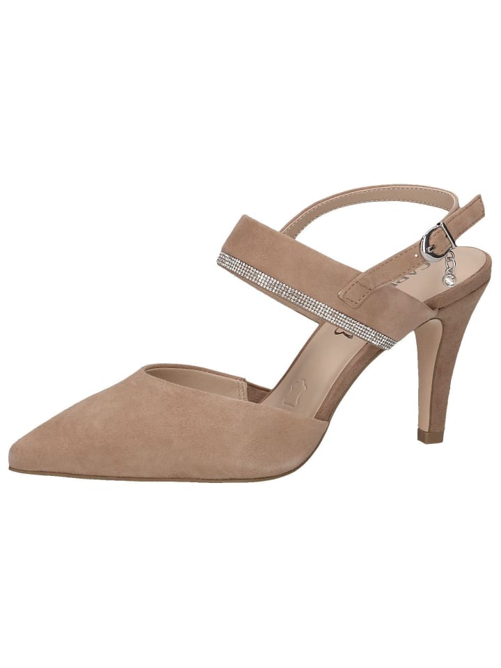 Caprice Slingpumps in BARK SUEDE günstig kaufen