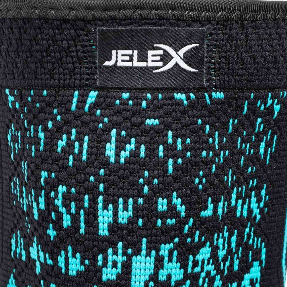 JELEX Elbow Kompressions Ellbogenbandage schwarz blau
