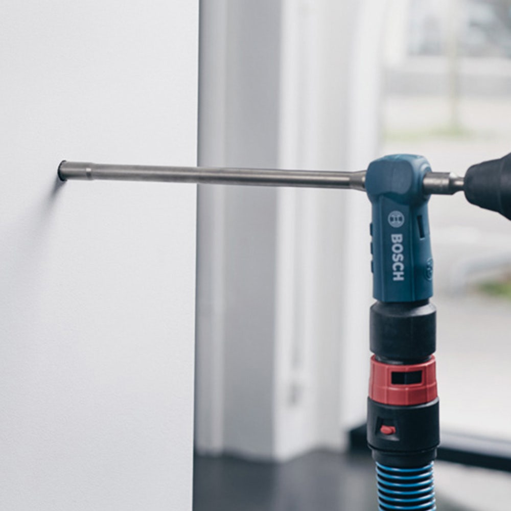Furadeira de impacto SDS-Plus TCT 18 x 280 mm com quatro lâminas e sistema de extração de pó da BOSCH – SPEEDCLEAN