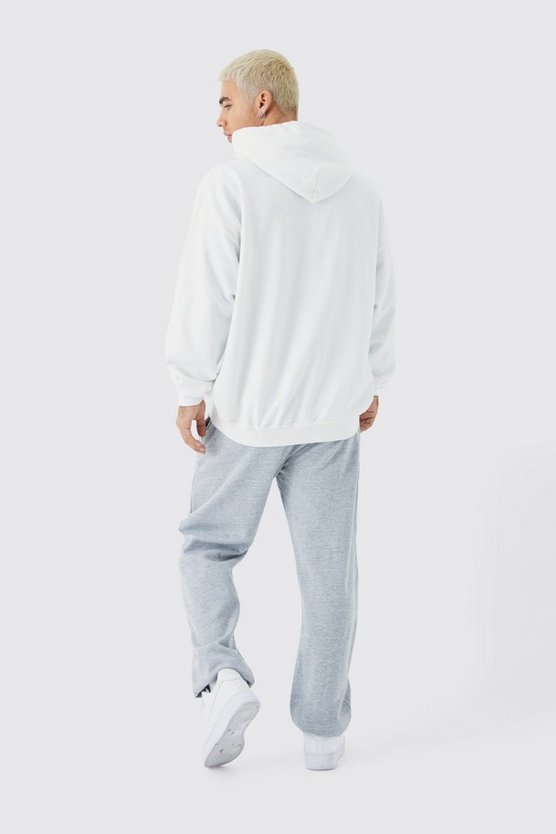 Oversize Hoodie mit Pour Homme Bear Print