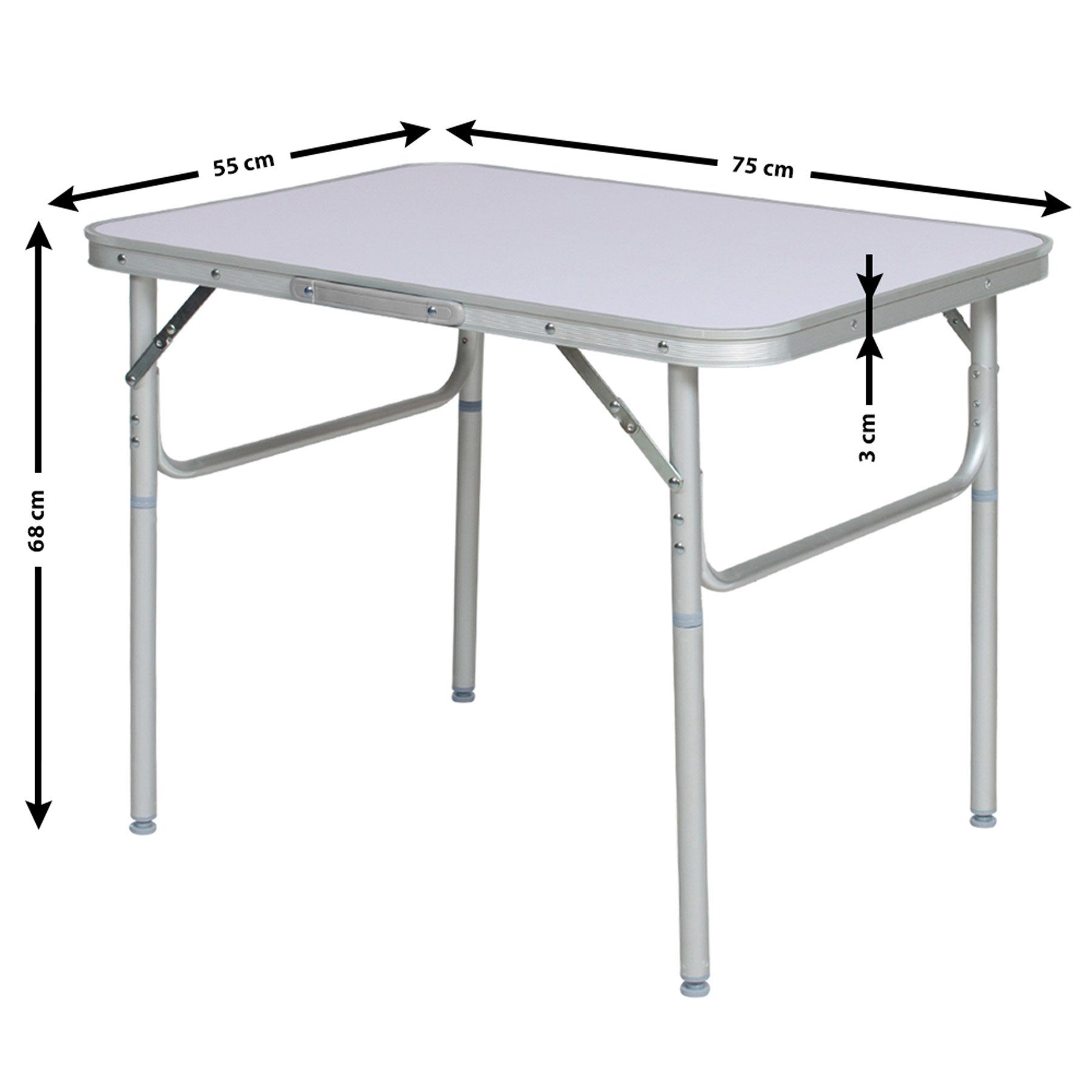 tectake Campingtisch Lothar (1-St., 1 tlg)