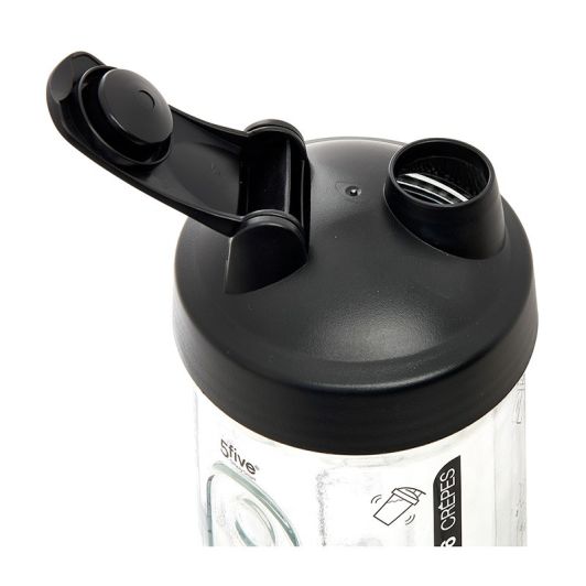 Shaker pentru aluat de clătite - 800ml - Cu bilă de amestecare