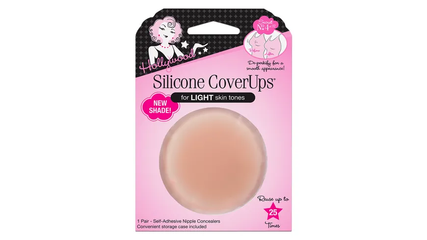Hollywood Fashion Secrets Nippelcover Light mit Kleber