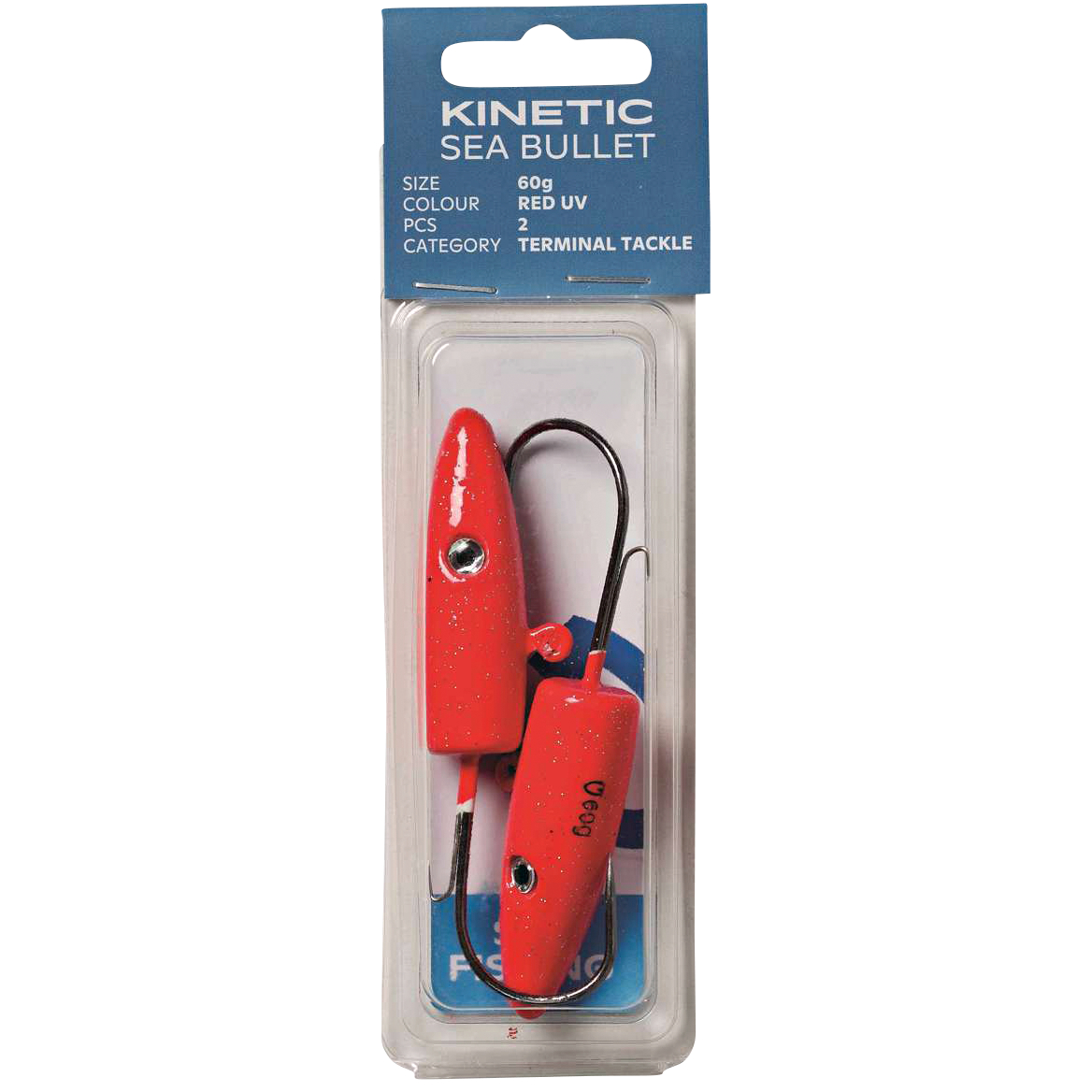 Kinetic Jigkopf Sea Bullet (Red UV)