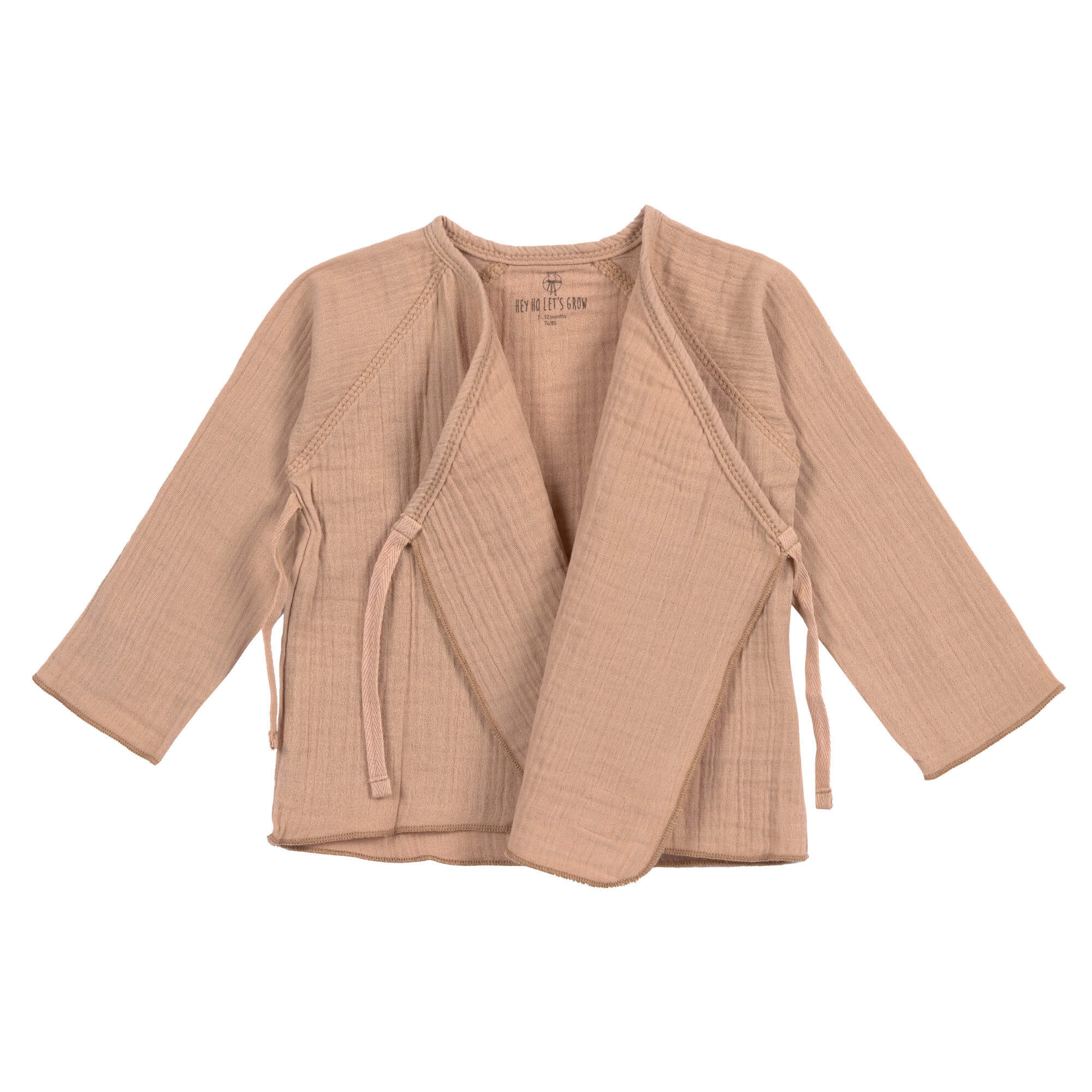 Musselin Wickelshirt - Bio Baumwolle, Orange