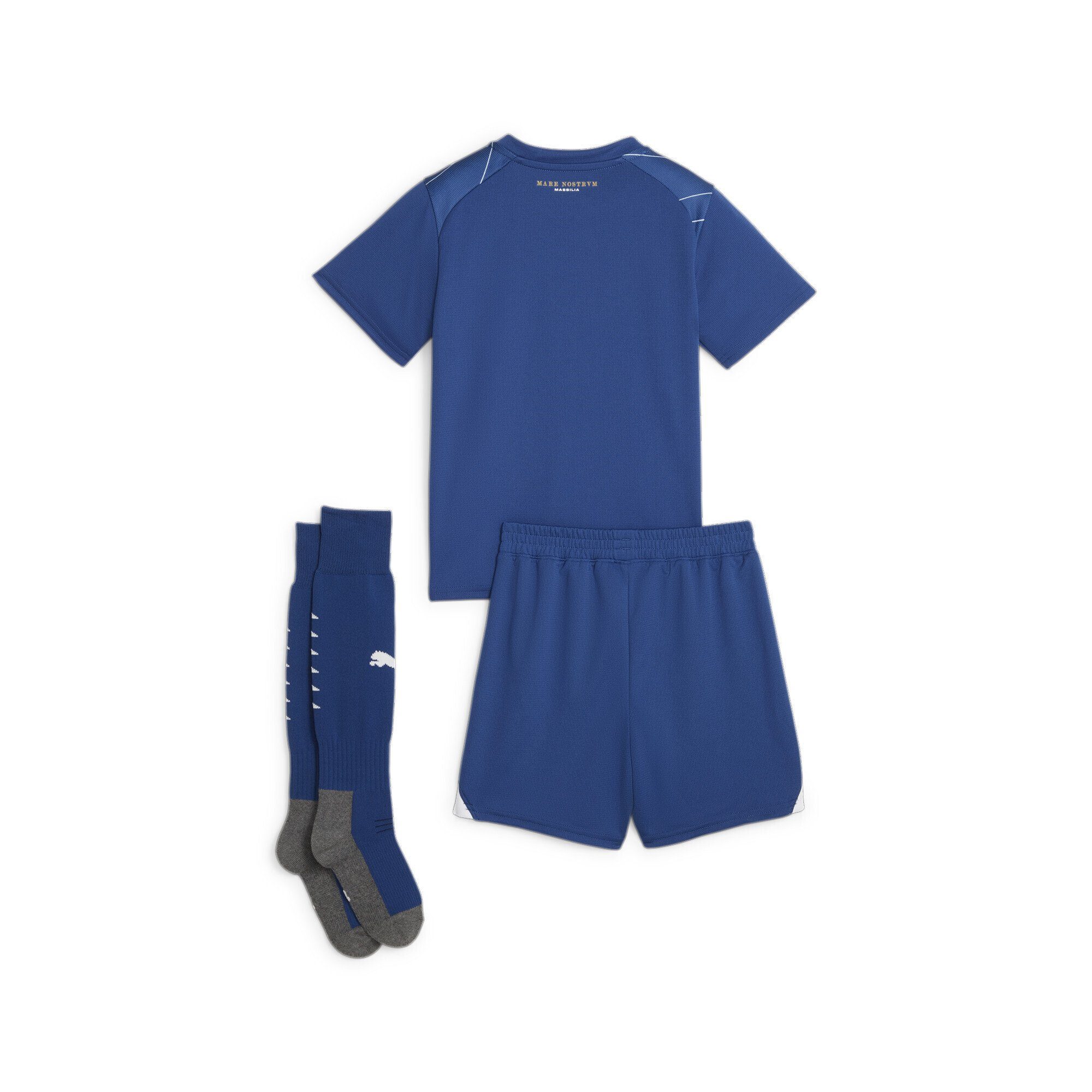 PUMA Trainingsanzug Olympique de Marseille 23/24 Auswärtstrikot Mini-Kit Kinder