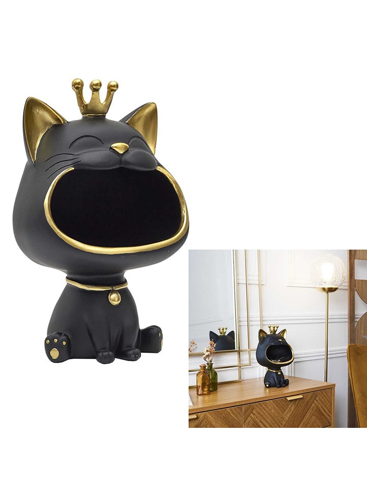 The Concept Factory Dekofigur in Schwarz/ Gold - (H)25,5 cm günstig kaufen onesize