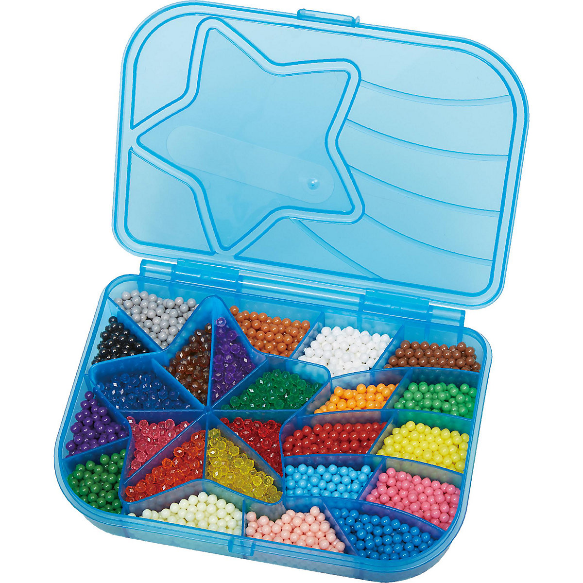 Aquabeads Maxi Nachfüllbox, 2.400 Perlen in 24 Farben