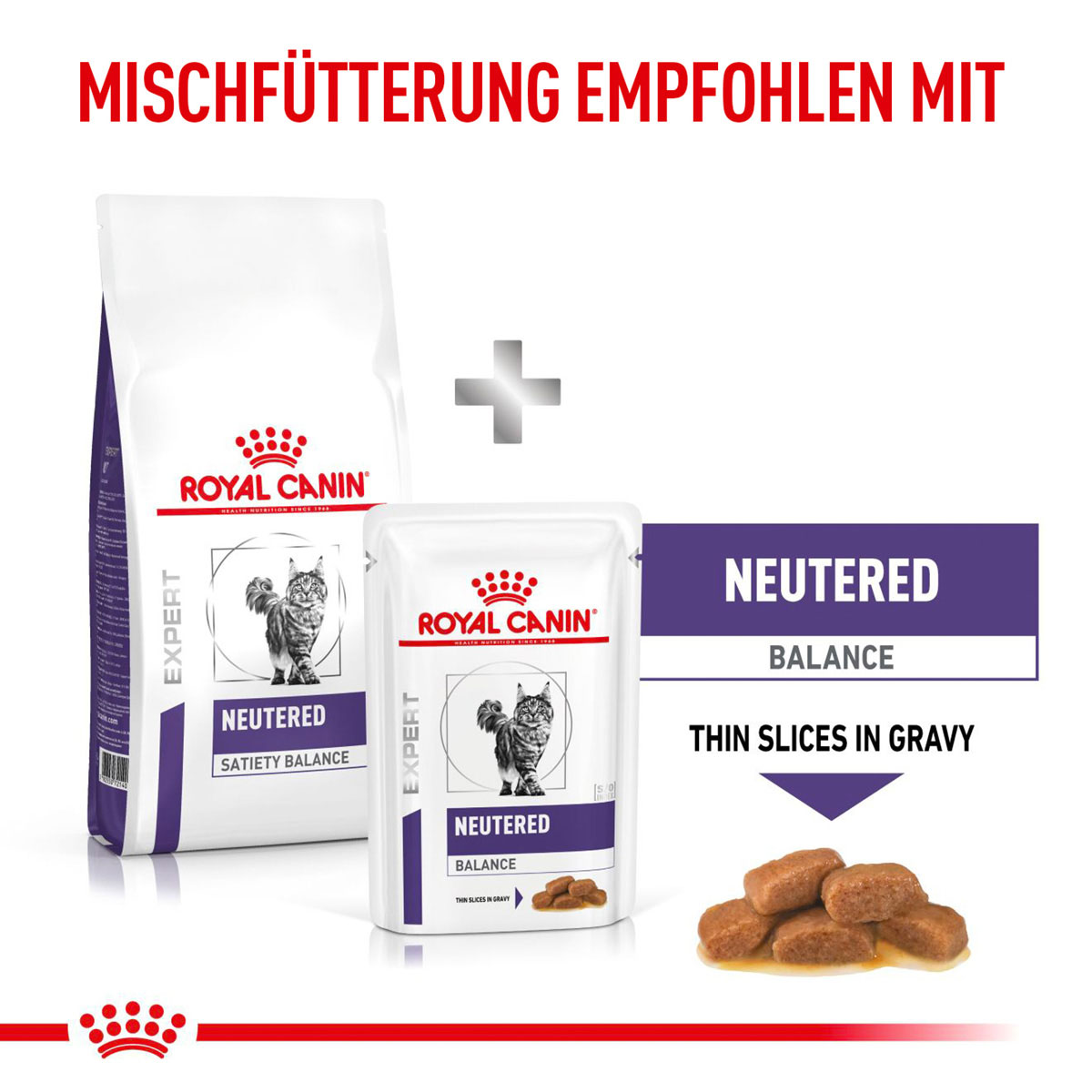 ROYAL CANIN Expert NEUTERED SATIETY BALANCE Trockenfutter für Katzen