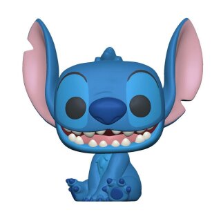 Lilo & Stitch POP! Disney Vinyl Figur Smiling Seated Stitch 9 cm