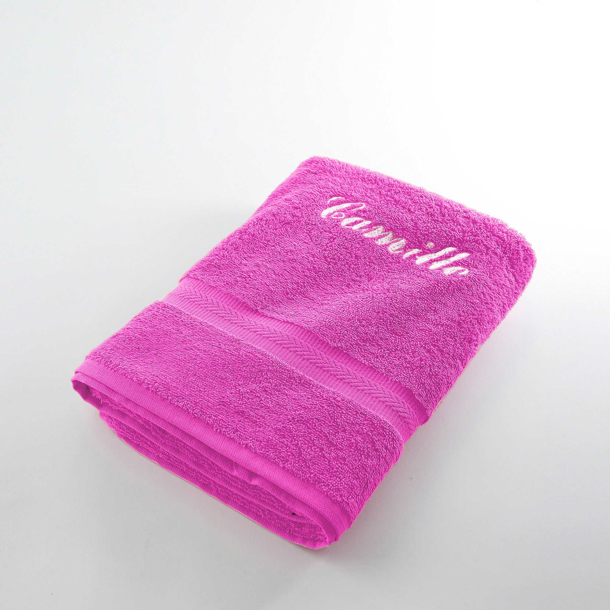 Serviette éponge personnalisable confort moelleux