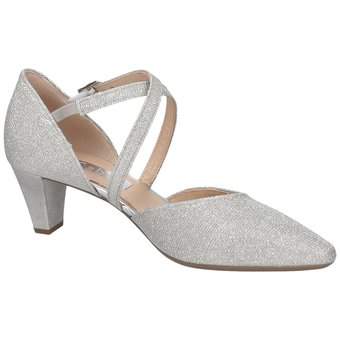 Gabor Spangenpumps in silber