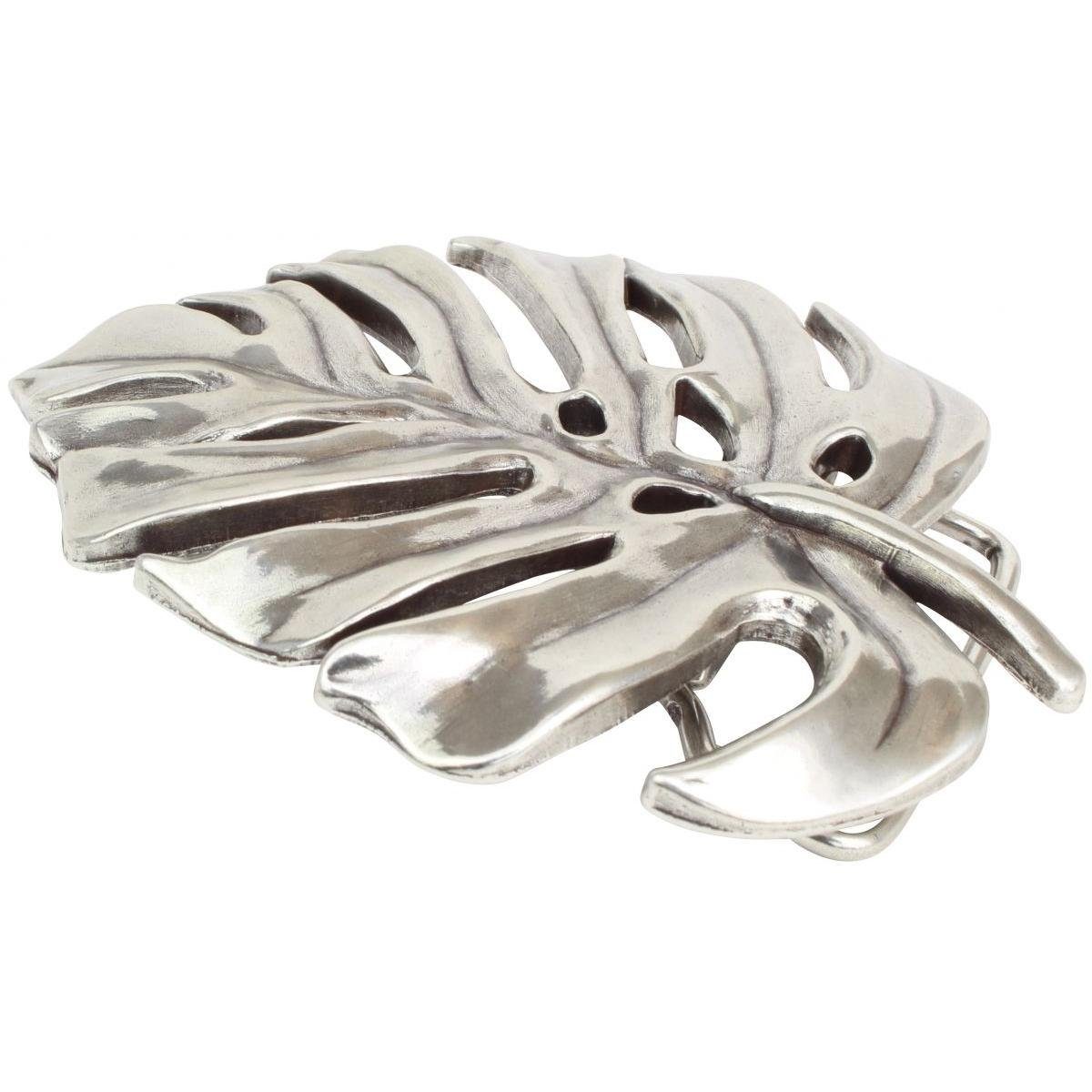 BELTINGER Gürtelschnalle Leaf 4,0 cm - Buckle Wechselschließe Gürtelschließe 40mm - Gürtel bis