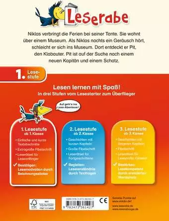 Leserabe - 1. Lesestufe: Der Schatz des Kapitäns