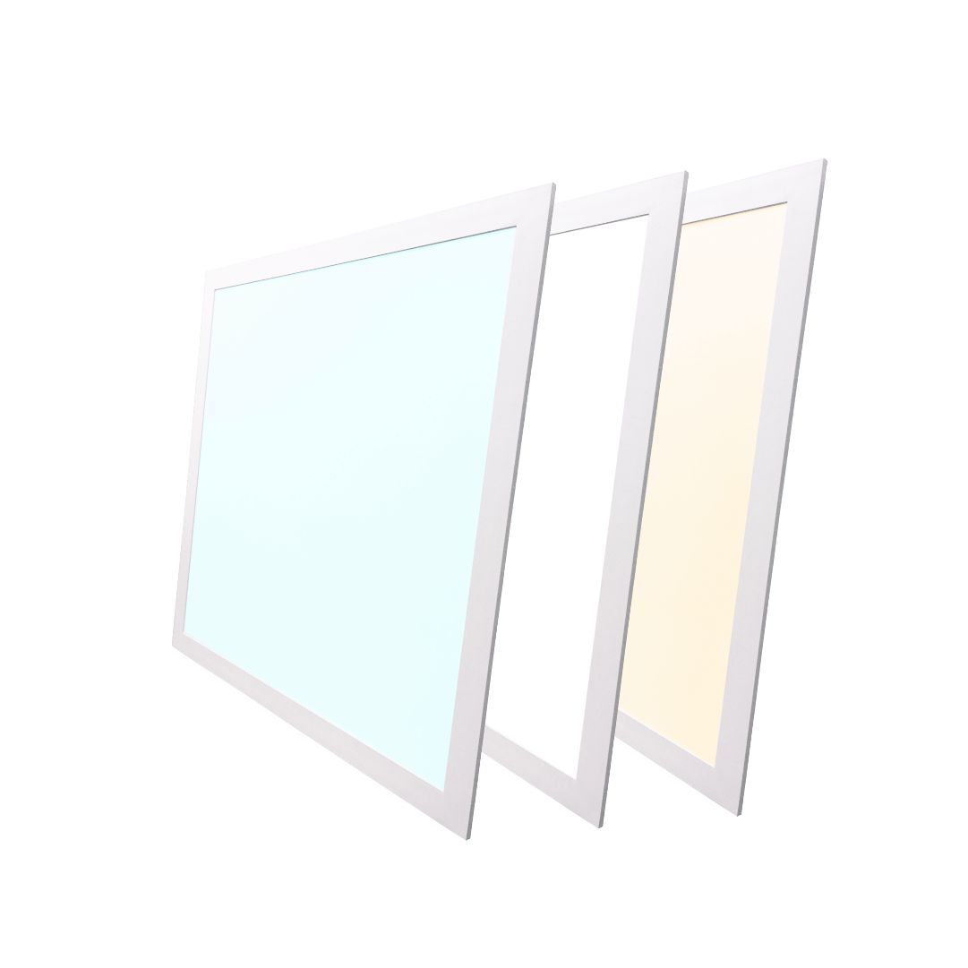 LUXULA 6er Pack LED-Panel mit Farbtemperaturwechsel CCT, 62x62 cm, Back-lit, 36W