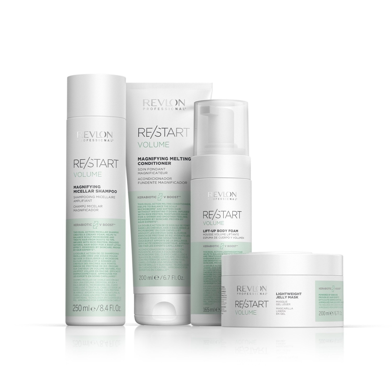Revlon Professional RE/START™ VOLUME Lekka żelowa maska do włosów cienkich