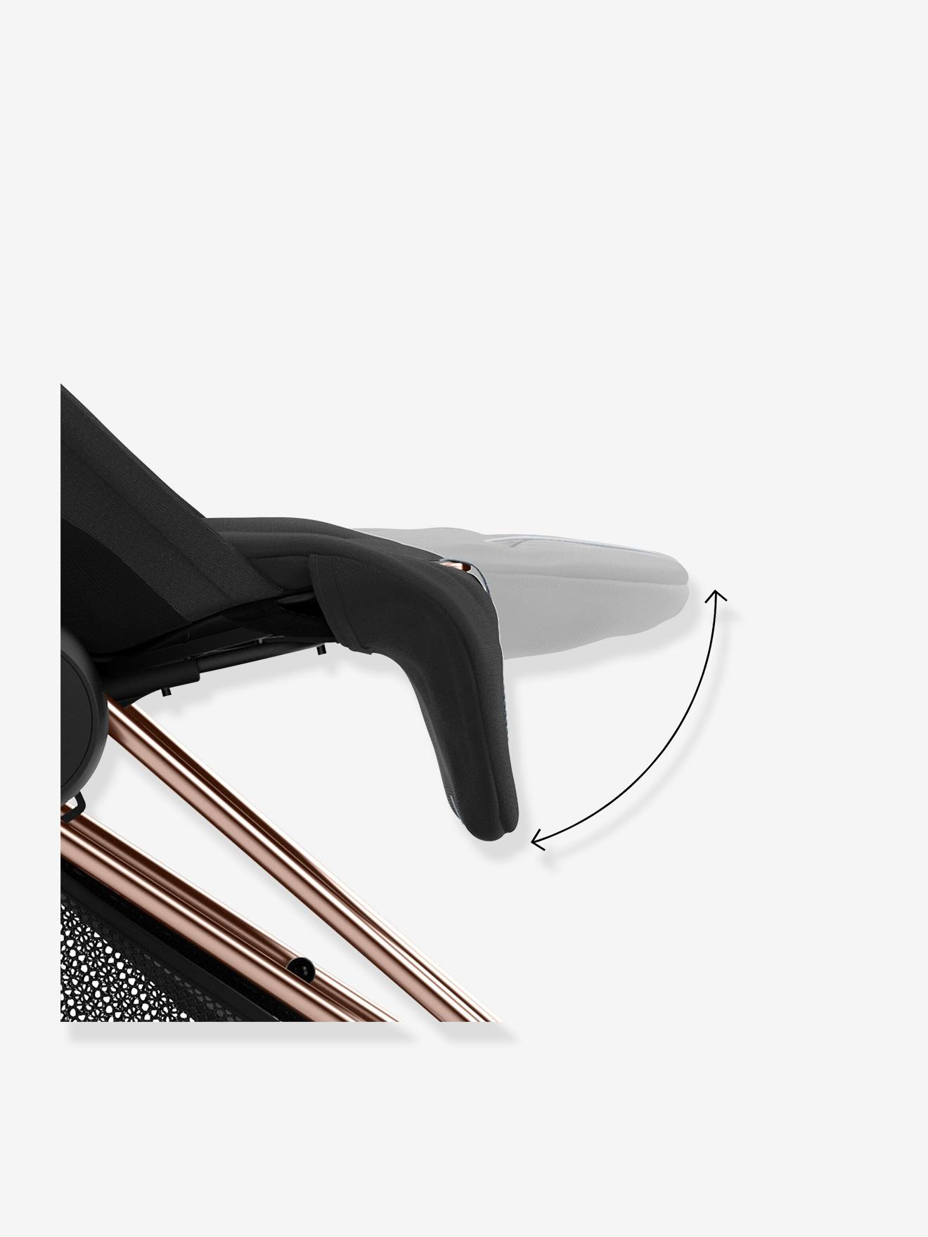 Poussette CYBEX Platinum Coya chrome brown/mirage grey