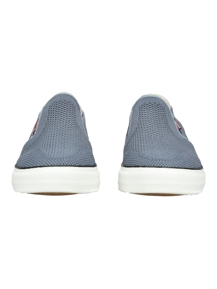 Mustang Slipper in Grau/Blau günstig kaufen