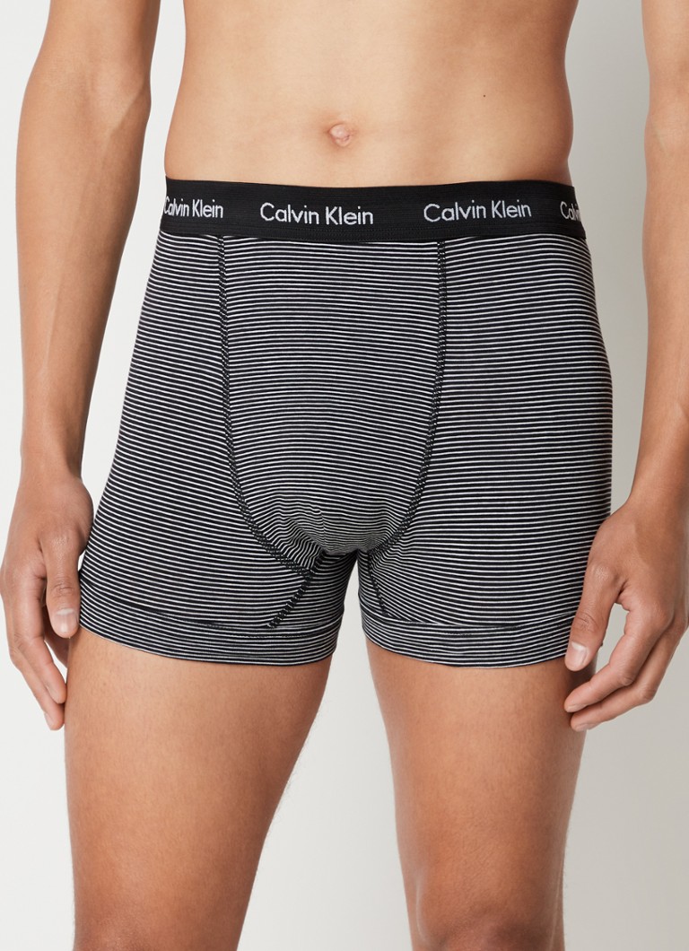 Lot de 3 boxers Calvin Klein avec ceinture logotée