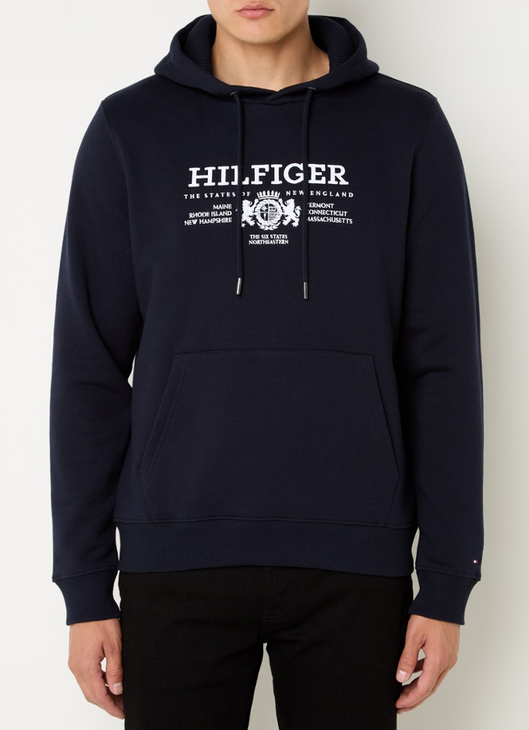 Hanorac Tommy Hilfiger cu logo brodat