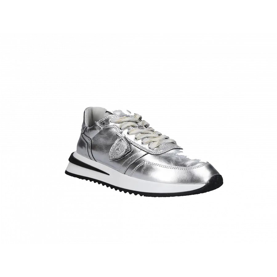 Philippe Model - Sneaker low TROPEZ 2.1 Kalbsleder - silber