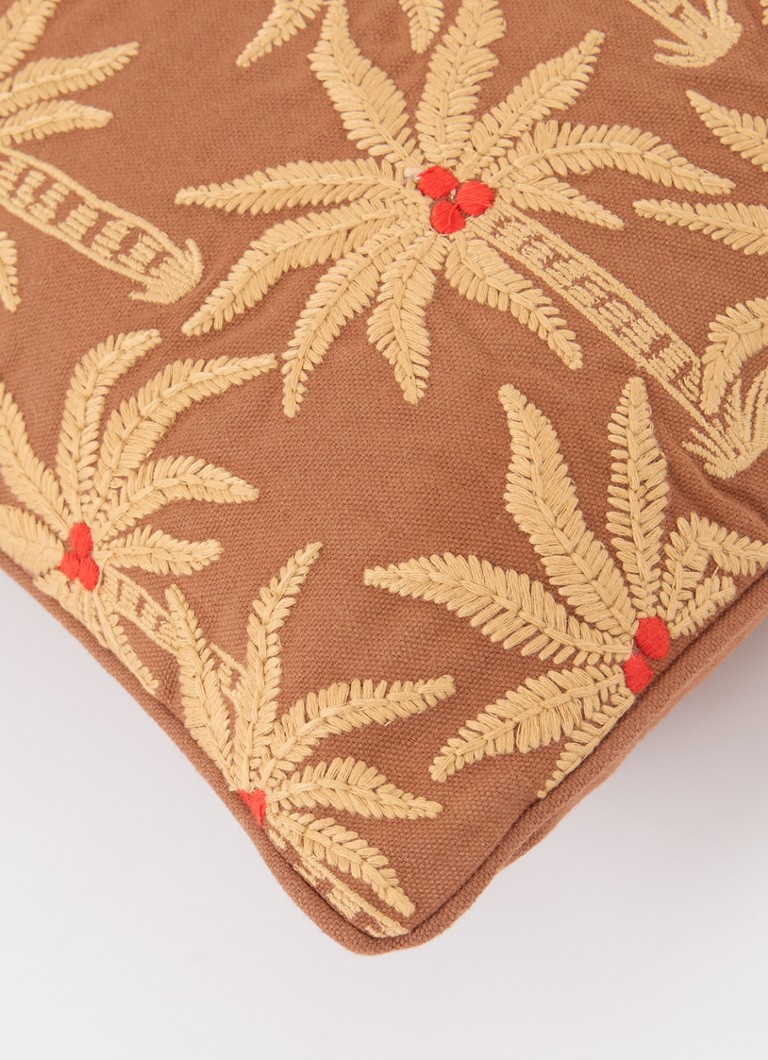 Coussin décoratif Palais Laura en coton biologique 50 x 50 cm