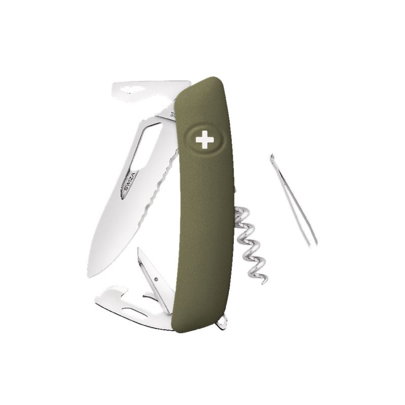 Swiza SH03TR WAVY Edge Olive