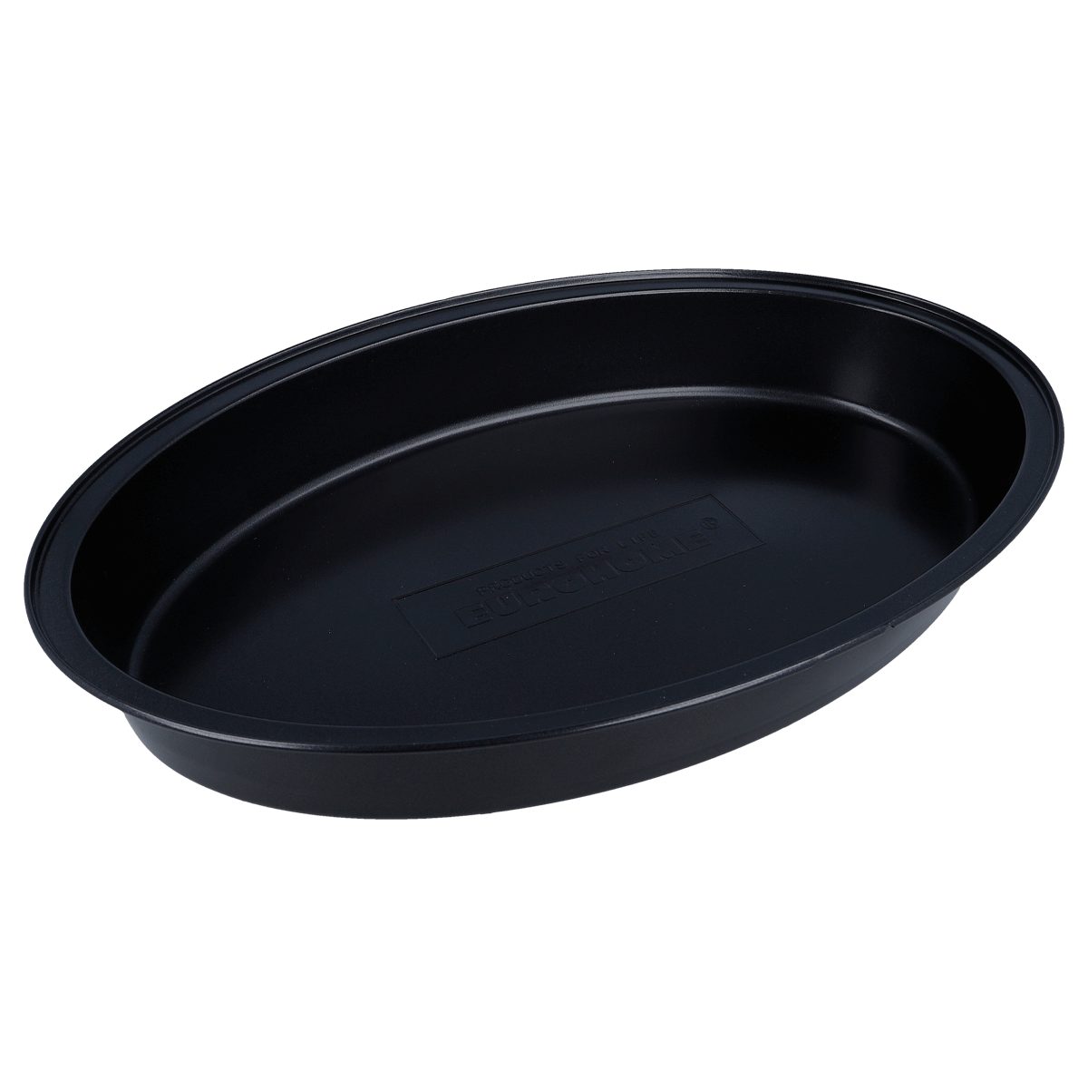 EUROHOME Auflaufform Ofenform hitzebeständig 34 cm mit Antihaftbeschichtung, Karbonstahl, Ofen Backform ofenfest oval