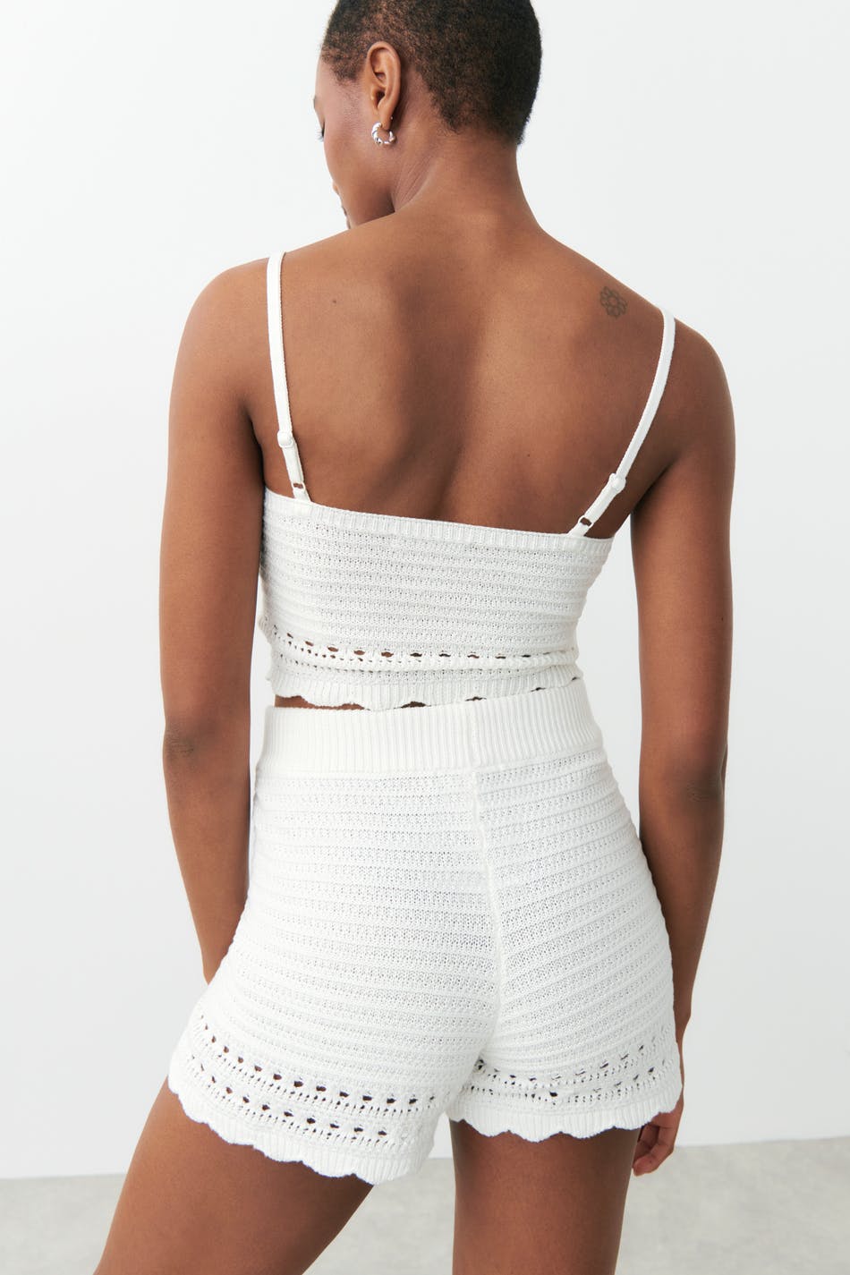 Knitted shorts
