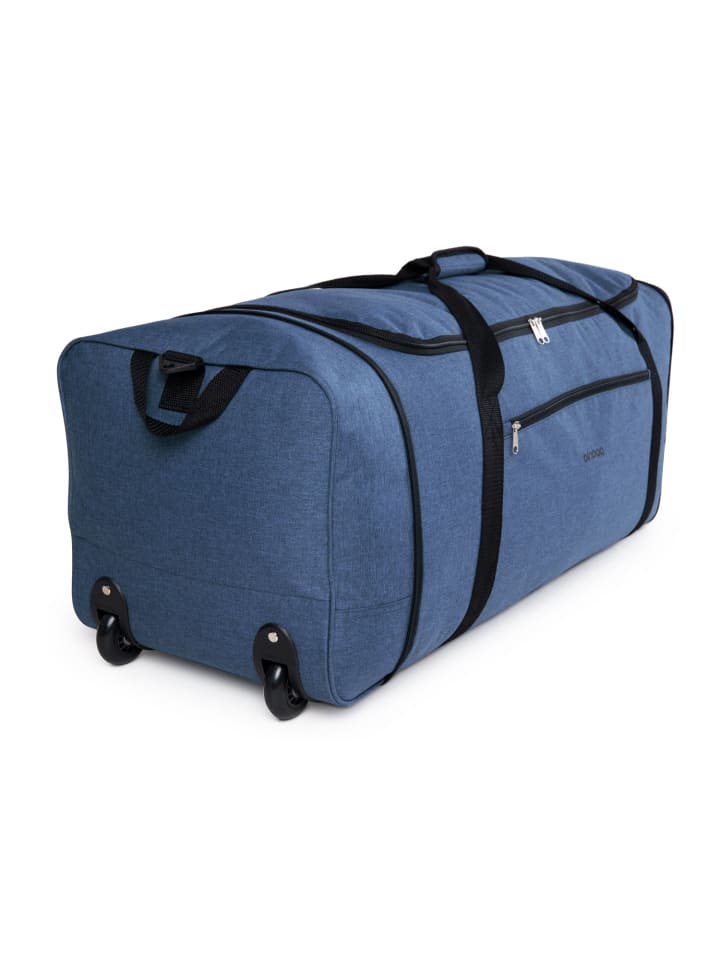 Hauptstadtkoffer blnbag M4 – leichte Reisetasche, faltbar, mit Rollen in Dunkelblau günstig kaufen onesize