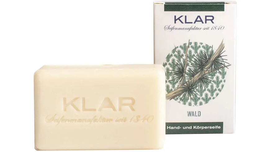 KLAR'S Seife Wald 100 g