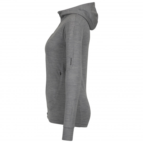 Icebreaker - Women's Quantum III L/S Zip Hood - Merinojacke