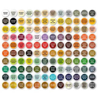 AK Paint Set - The Best 120 Colors For Wargames, Fantasy & Sci-Fi (120)