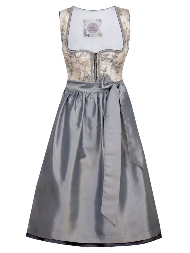 MarJo Midi Dirndl BEA in beige günstig kaufen