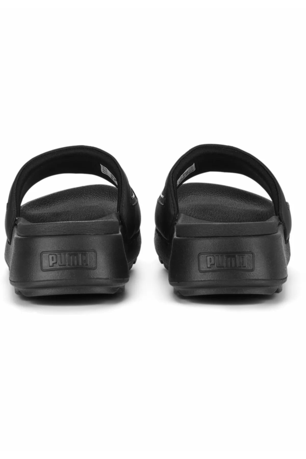 Puma  Pantolette - Schwarz - Plateau Absatz