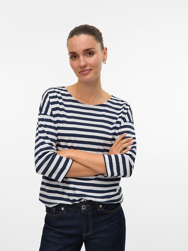 Vero Moda Shirt in Dunkelblau günstig kaufen