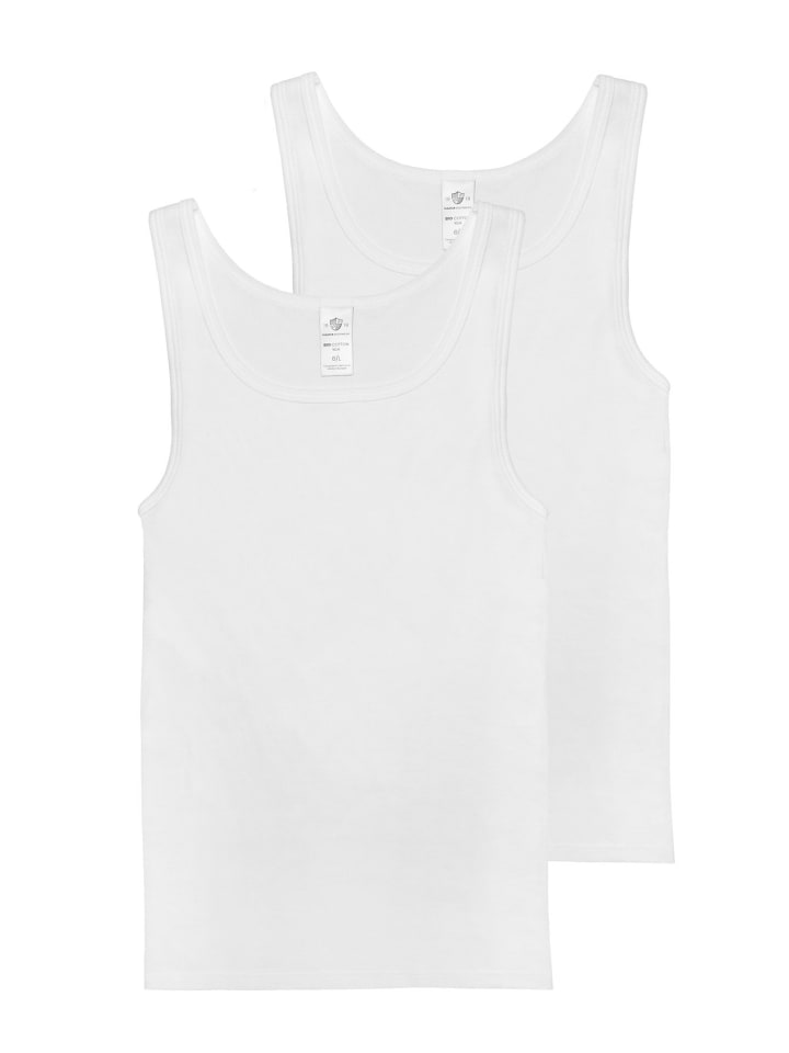 Haasis Bodywear 2er-Set: Unterhemd in weiß günstig kaufen