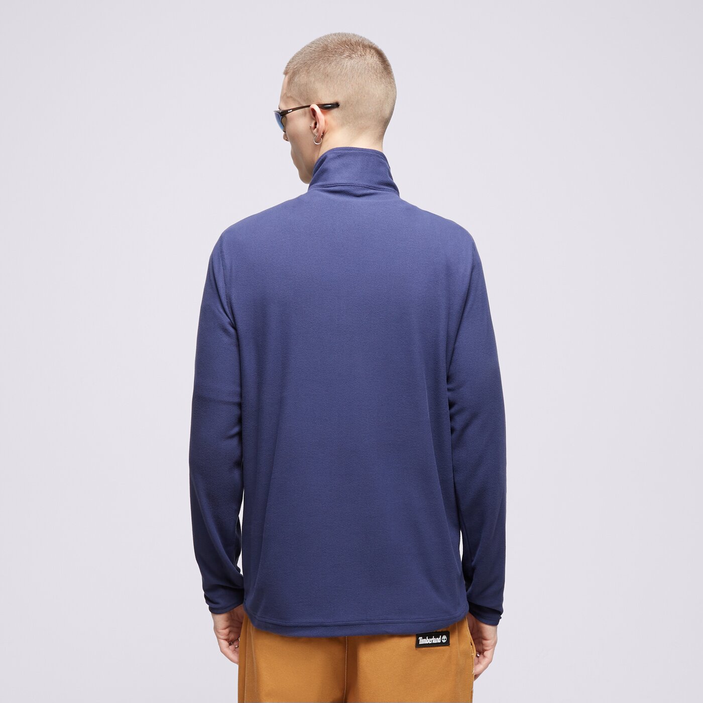 CHAMPION FLEECESHIRT HALF ZIP TOP Dunkelblau