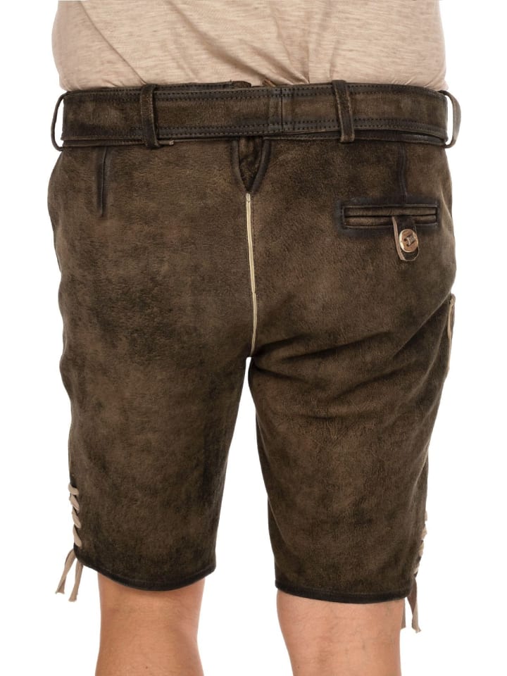 Spieth & Wensky Lederhose DETTELBACH in braun günstig kaufen