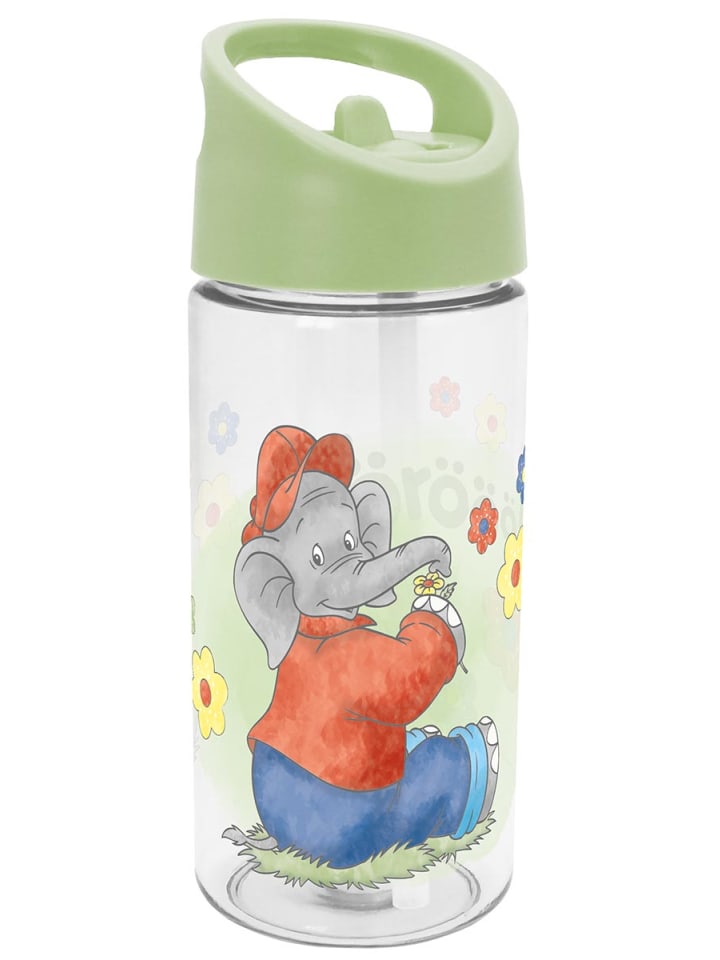 Geda Labels Trinkflasche Benjamin Blümchen in Grün - 450 ml günstig kaufen onesize