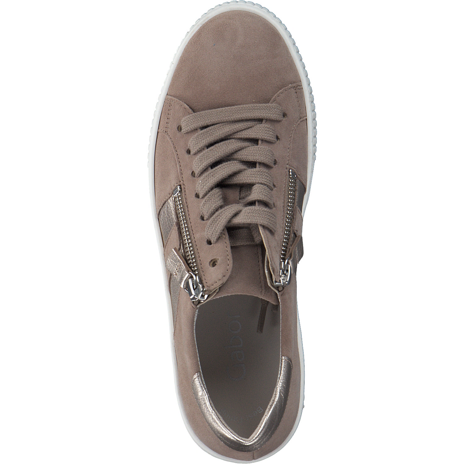Gabor 63.360, Sneakers Low, Damen, rabbit/puder