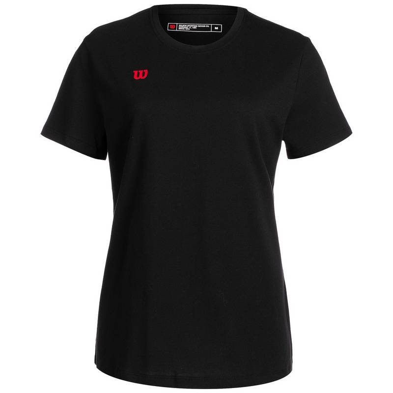 Wilson Fundamentals Cotton T-Shirt Damen
