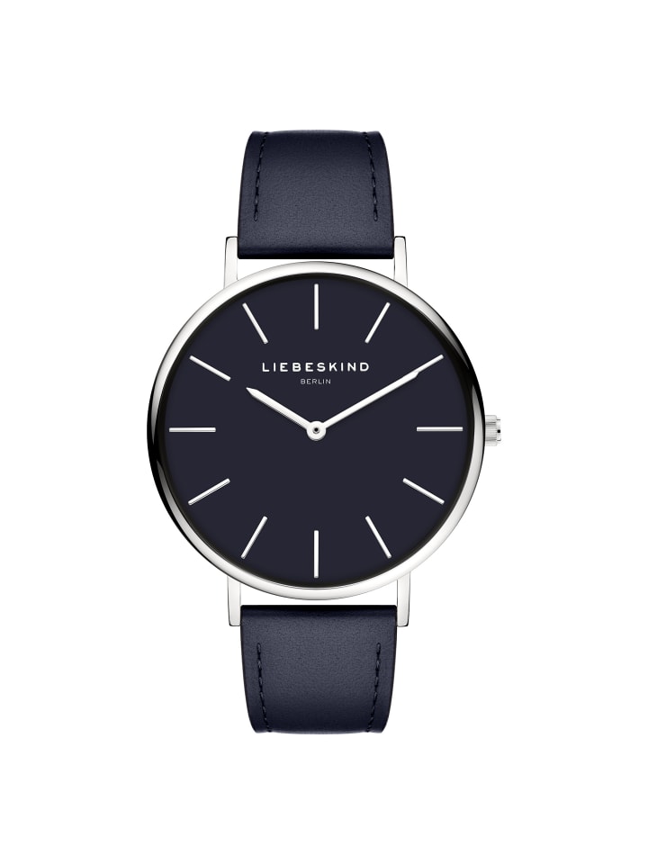 LIEBESKIND BERLIN Armbanduhr in dunkelblau günstig kaufen onesize
