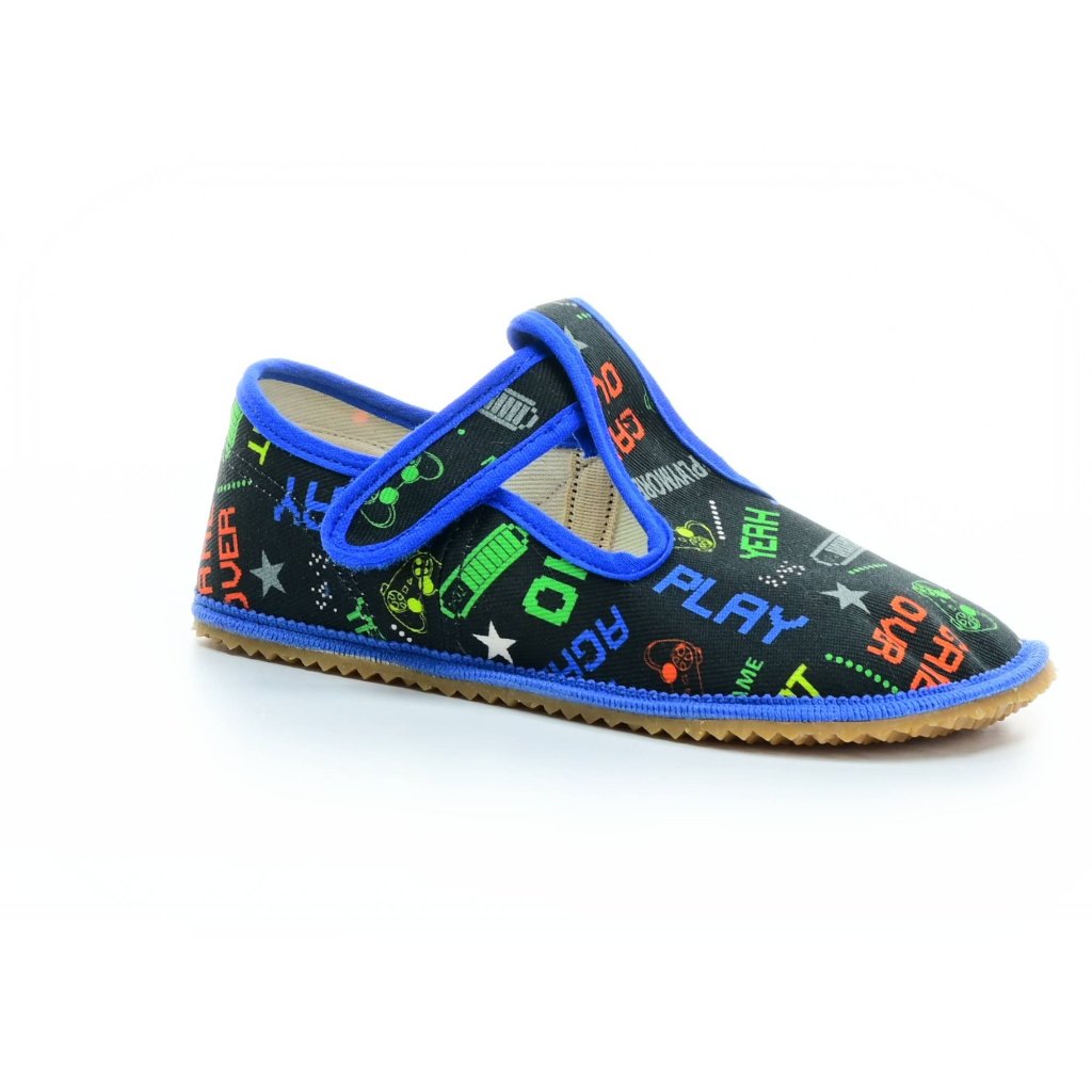 Beda Play Canvas Hausschuhe (BF-060010/W)