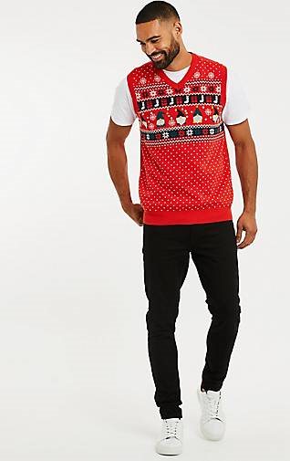 Threadbare Weihnachtspullover