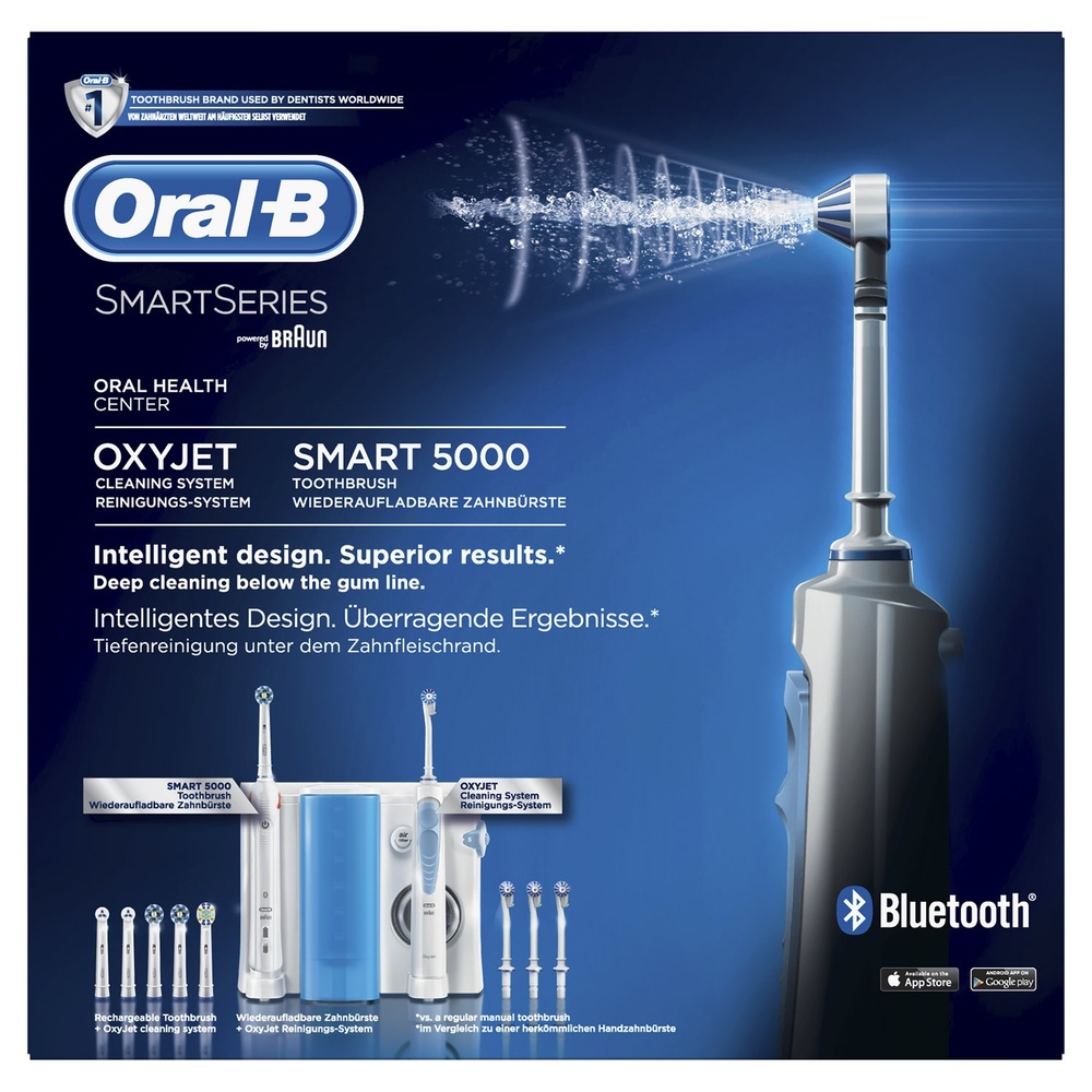 oral-b Oral-B Smart  5000 + Combiné Dentaire Oxyjet Irrigateur/Combine Dentaire