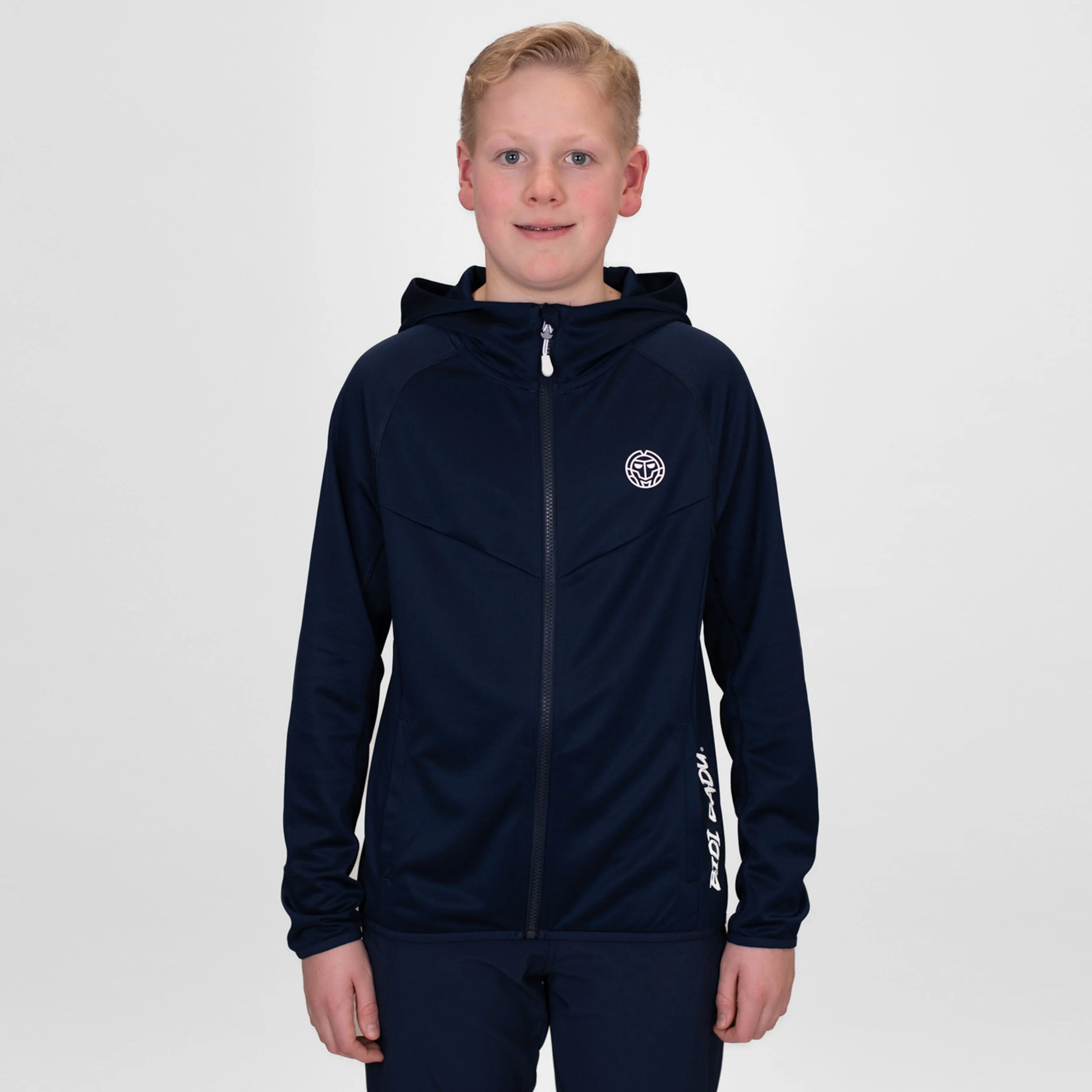 Crew Hood Trainingsjacke Jungen - Dunkelblau