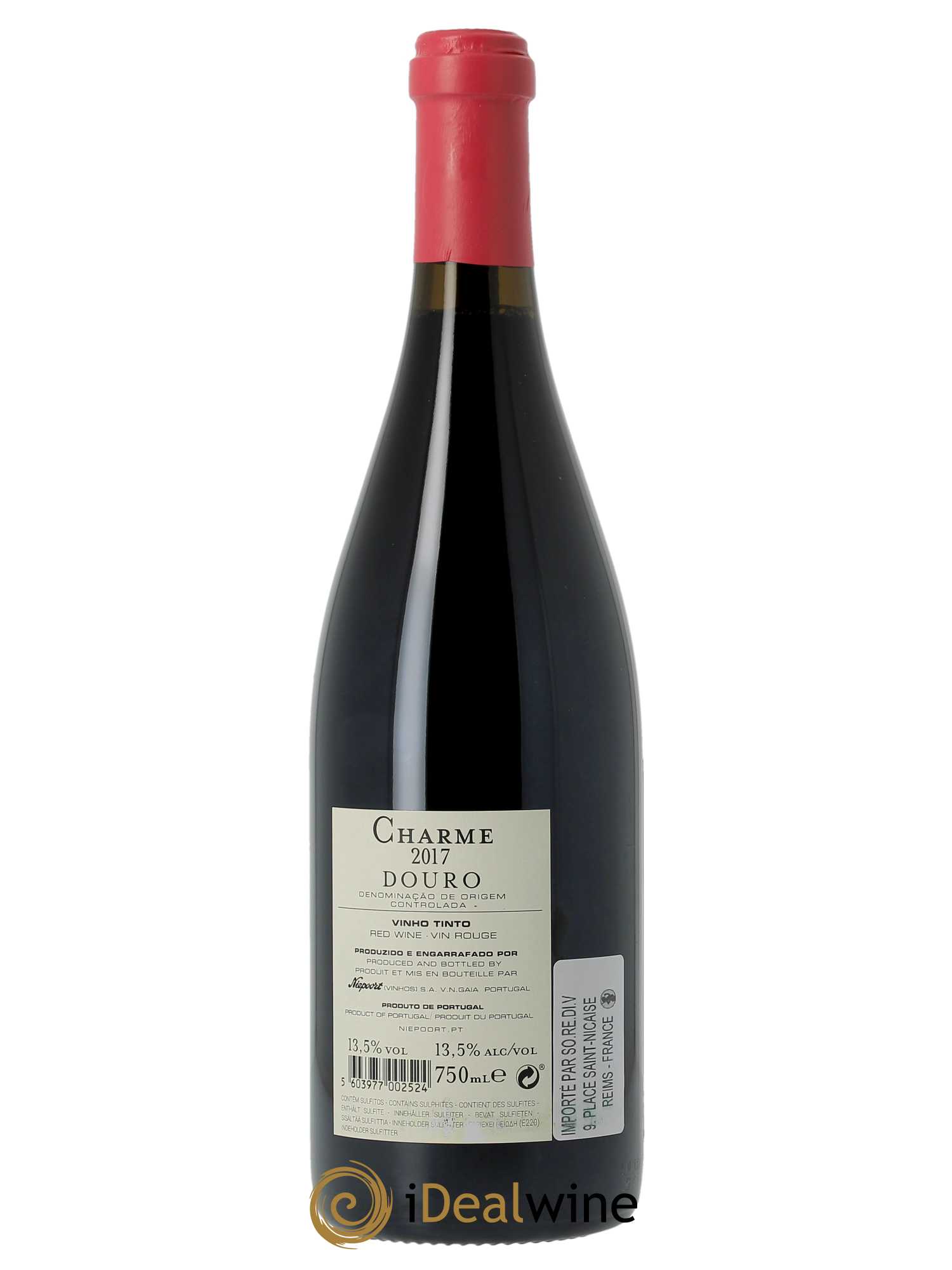 Douro Charme Tinto Niepoort (CBO à partir de 6 BTS) 2017 - Lot de 1 Bouteille